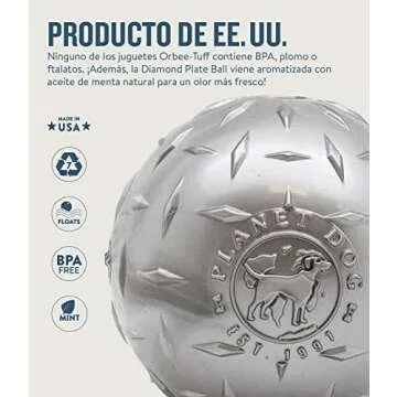 Durable Treat-Dispensing Orbee-Tuff Dog Toy