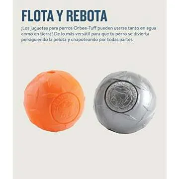 Durable Treat-Dispensing Orbee-Tuff Dog Toy