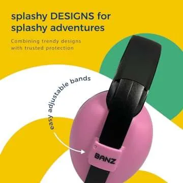 Banz Bubzee Baby Headphones for Noise Protection - Baby Ear Muffs, Newborn Infant & Toddler, 0 to 36 Months, Adjustable