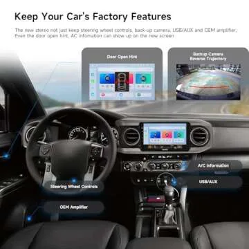 Dasaita Android 13 Car Stereo for Tacoma 2016-2022