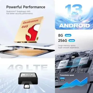 Dasaita Android 13 Car Stereo for Tacoma 2016-2022