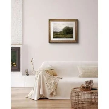 Vintage Gold Framed Wall Art Perfect for Home Decor