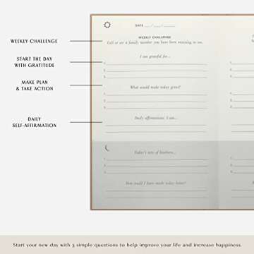 The Gratitude Journal for Daily Positivity and Mindfulness