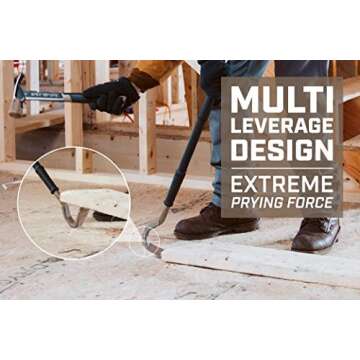 Spec Ops 30" Wrecking Crowbar - Ultimate Durability & Control