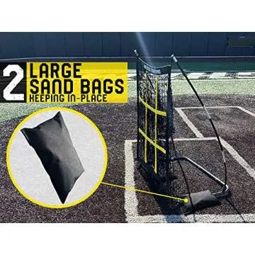 JAPER BEES Pitching Net for Youth and Adults - 9 Hole Training Equipment