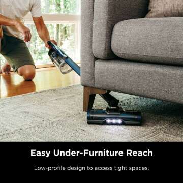 Shark IZ363HT Cordless Stick Vacuum - Anti-Allergen Power