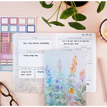 Self Care Journal Petite Planner for Mental Wellness and Reflection