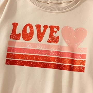 CM C&M WODRO Women Love Heart Sweatshirt for Valentine’s Day