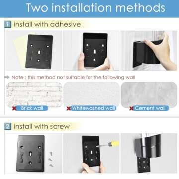 Samhe Cup Dispenser Water Dispenser Cup Holder Pull Type Paper Automatic Remover 7oz - 12oz Cone or Flat Bottom Cups for Home Office Hospital (Black, Large)