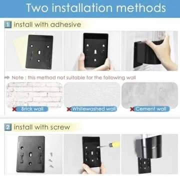 Samhe Cup Dispenser Water Dispenser Cup Holder Pull Type Paper Automatic Remover 7oz - 12oz Cone or Flat Bottom Cups for Home Office Hospital (Black, Large)