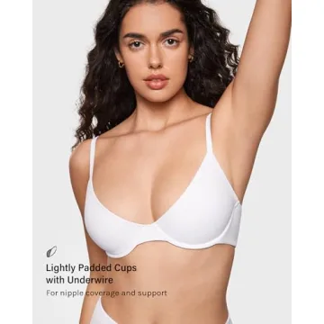 INLYRIC Women's Inbarely Plus Balconette Bra - Comfort & Style