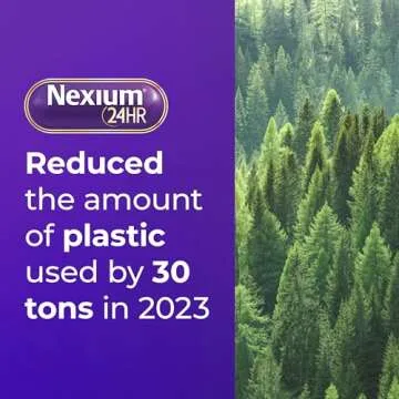 Nexium 24HR ClearMinis Acid Reducer Heartburn Relief Delayed Release Capsules For All-Day And All-Night Protection From Frequent Heartburn, Heartburn Medicine With Esomeprazole Magnesium - 42 Count
