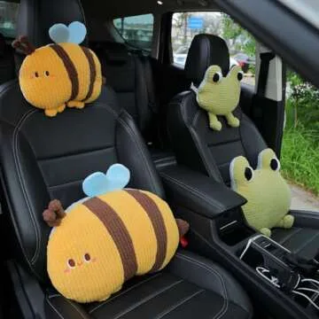 seemehappy Frog-Shaped Car Headrest Neck Pillow - Drive in Style and Support-Frog Neck Pillow- 1 PCS