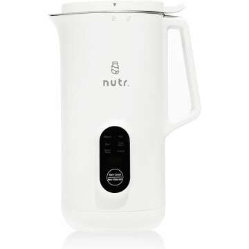 NUTR Nut Milk Maker - Automatic Plant-Based Milk Machine