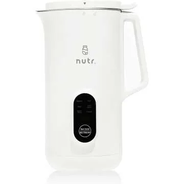 NUTR Nut Milk Maker - Automatic Plant-Based Milk Machine