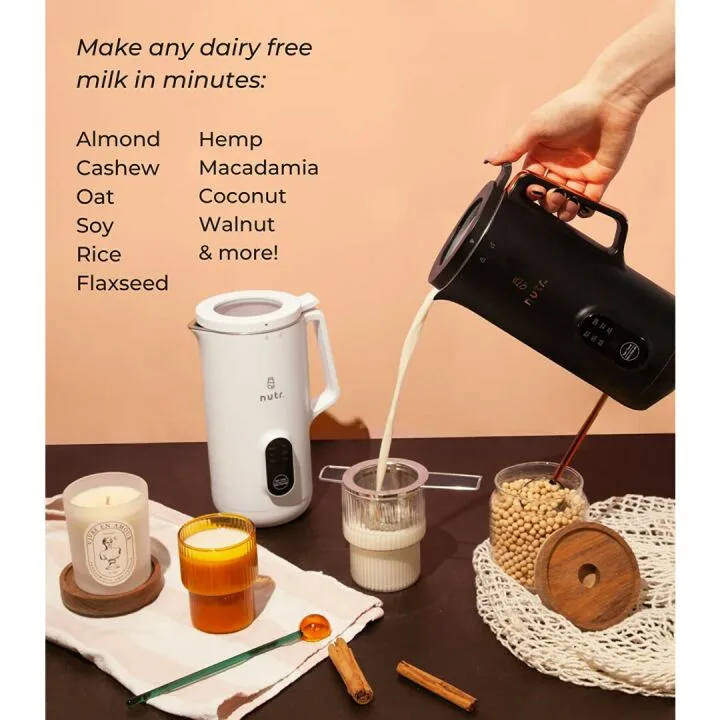 NUTR Nut Milk Maker - Automatic Plant-Based Milk Machine