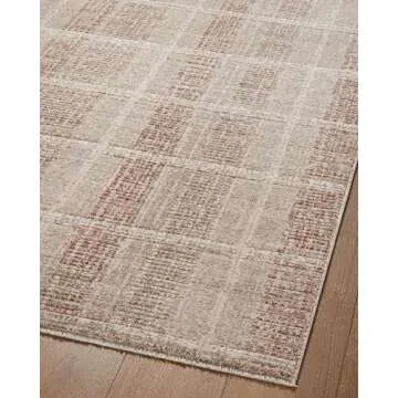 Loloi Angela Rose Ember Collection EMB-02 Clay/Sand 5'-3" x 7'-6" Area Rug