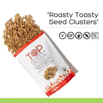 Top Seedz Gluten Free Vegan Maple Magic Roasted Seeds