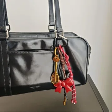 Cute Bagel Charms for Handbags Y2K Accessories