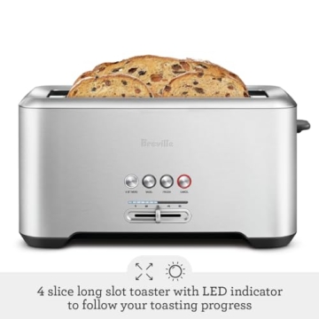 Breville Bit More Toaster 4 Slice Stylish and Functional