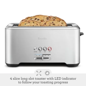Breville Bit More Toaster 4 Slice Stylish and Functional