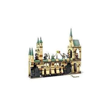 LEGO Harry Potter The Battle of Hogwarts Building Toy Set, Harry Potter Toy for Boys, Girls and Kids Ages 9+, Features a Buildable Castle Section and 6 Minifigures to Recreate an Iconic Scene, 76415