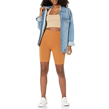 Comfortable Women's High Rise Bike Shorts