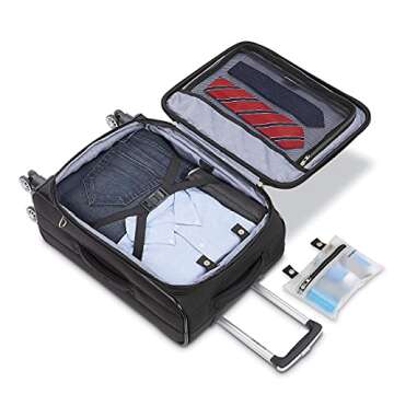 Samsonite Ascella X 20-Inch Softside Expandable Luggage
