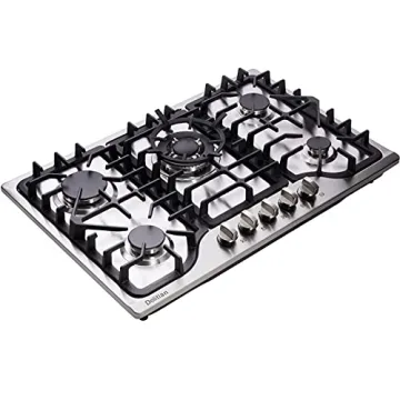 30 Inch Gas Cooktop Built-in 5 Burners for Easy Cooking