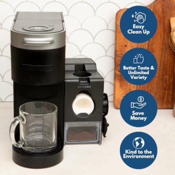Savepod Reusable Coffee Pod Maker for Keurig