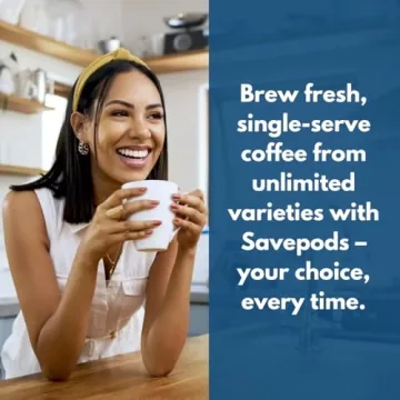 Savepod Reusable Coffee Pod Maker for Keurig