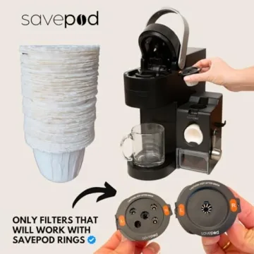 Savepod Reusable Coffee Pod Maker for Keurig