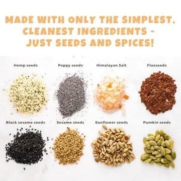 ELLA’S FLATS Everything All Seed Crisps - Gluten Free & Nutritious