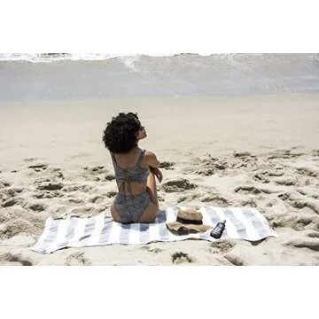 Stylish Turkish Beach Towels Set | Eco-Friendly & Portable