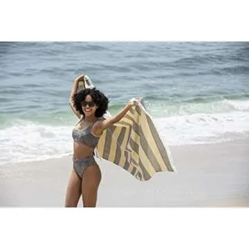 Stylish Turkish Beach Towels Set | Eco-Friendly & Portable