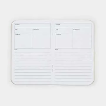 Word. Notebooks Adventure Log Pocket Travel Journal - Mini Notebook for Trips, Bullet Journals, Notepads (3 Pack)