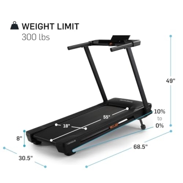 NordicTrack T Series 5 Treadmill with iFIT Membership