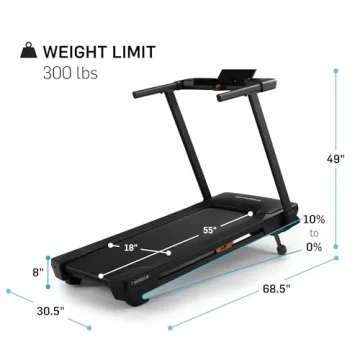NordicTrack T Series 5 Treadmill with iFIT Membership