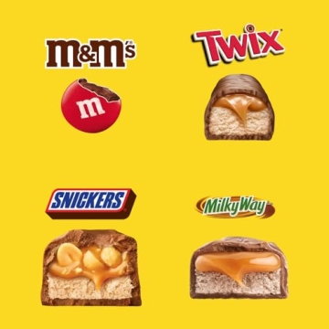 Halloween Chocolate Candy Variety Pack 75 Count Bulk Bag