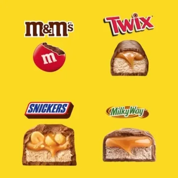 Halloween Chocolate Candy Variety Pack 75 Count Bulk Bag