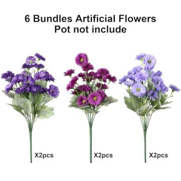 Realistic Artificial Dahlia Flowers for Outdoor Decor