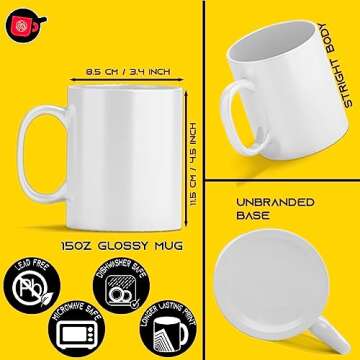 Customizable TWISTED ENVY 15oz Sublimation Blank Mugs