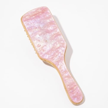 Bamboo Paddle Hair Brush for all hair types and gifting