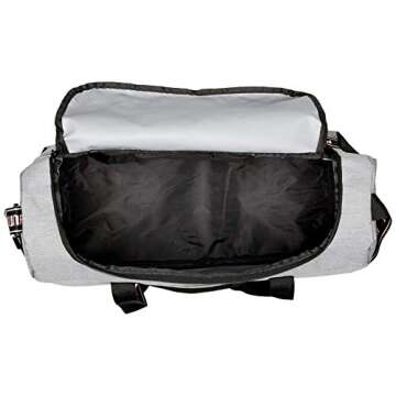 PUMA Women's Commute Duffel, Heather Gray, One Size