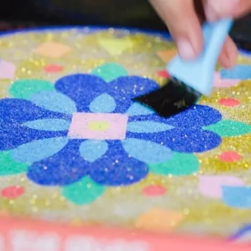 Kulture Khazana Rangoli Mandala Sand Art Kit for Kids