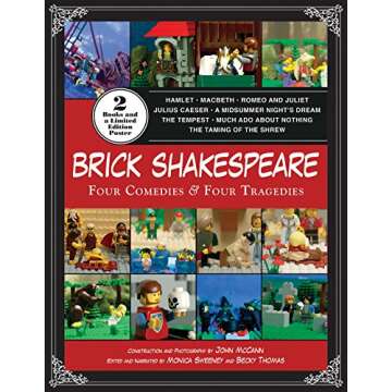 Brick Shakespeare: Four Tragedies & Four Comedies
