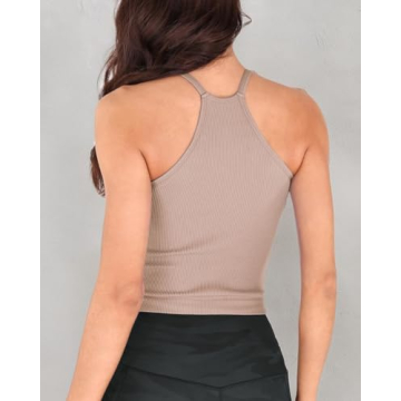 ODODOS Women's Seamless Cami Tops Soft Stretchy Comfort
