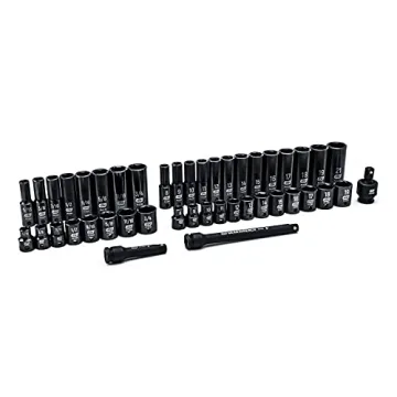 GEARWRENCH 44 Pc. Impact Socket Set for Mechanics