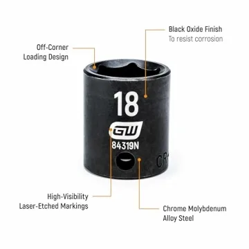 GEARWRENCH 44 Pc. Impact Socket Set for Mechanics