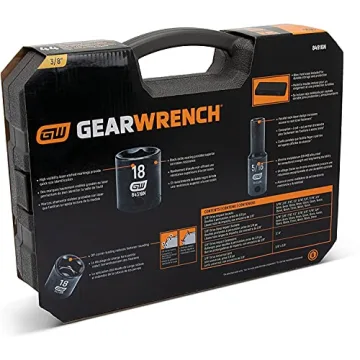 GEARWRENCH 44 Pc. Impact Socket Set for Mechanics